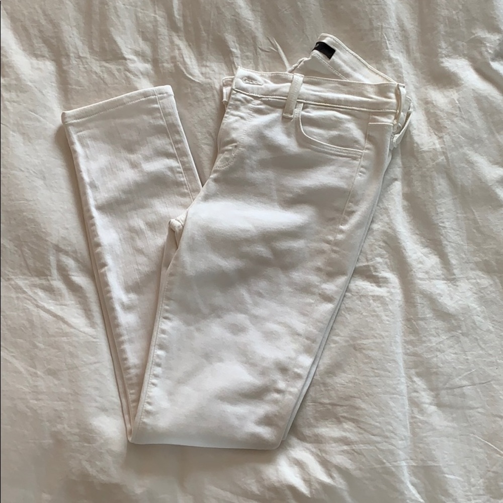 White jeans